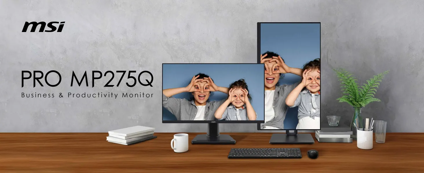 MSI PRO MP275Q 27 WQHD Monitor overview 1