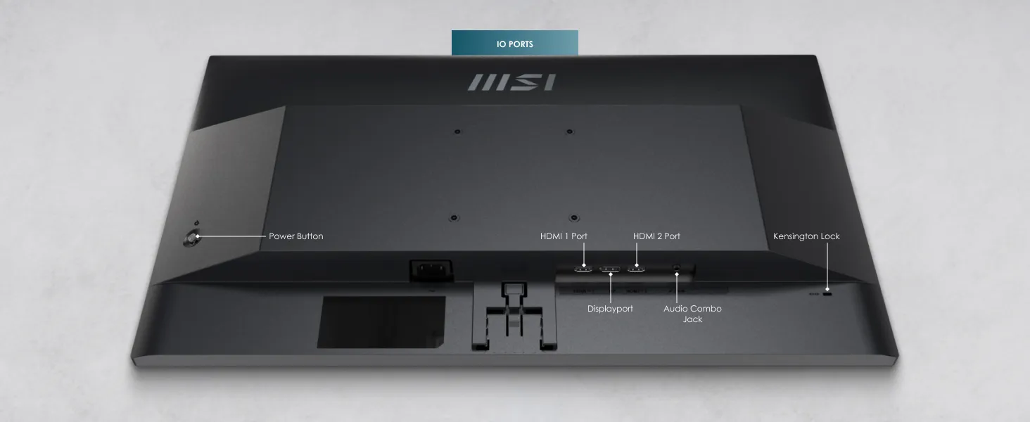 MSI PRO MP275Q 27 WQHD Monitor overview 8