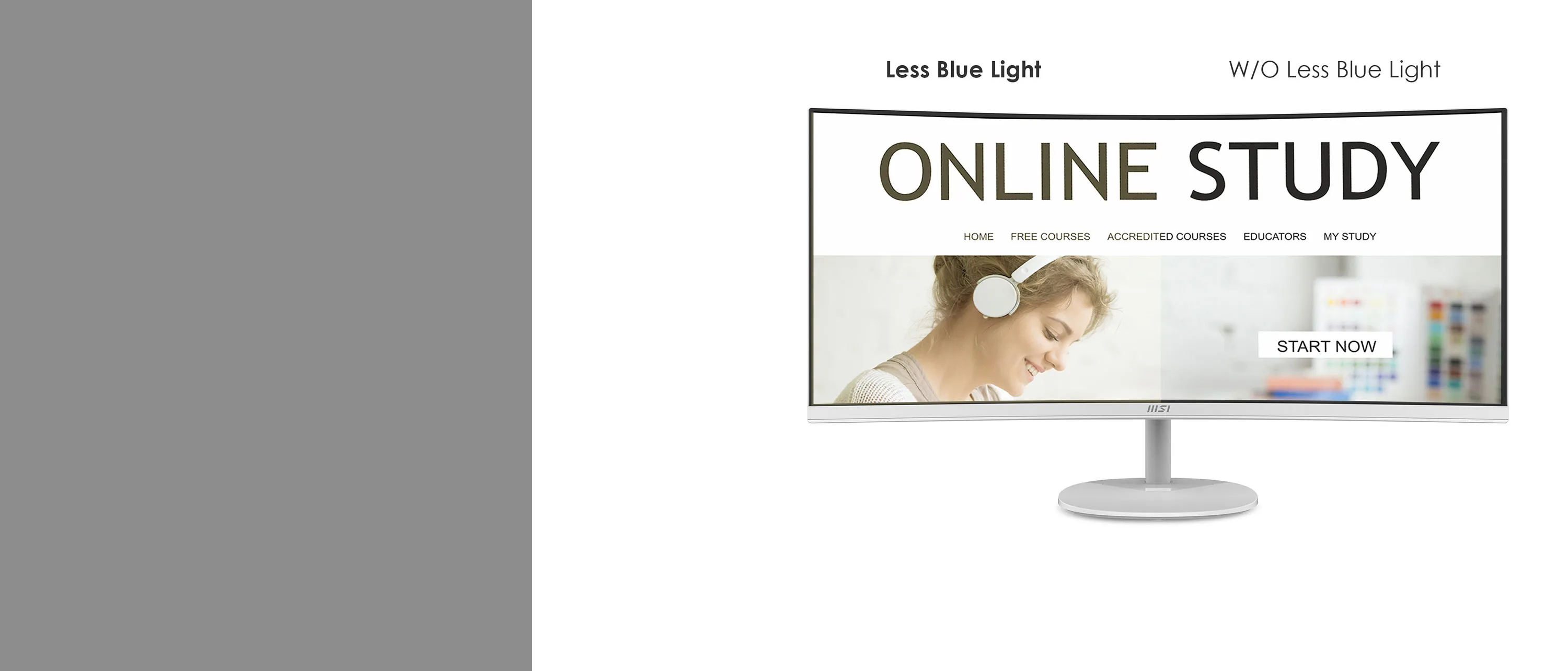 MSI PRO MP341CQW 34″ Professional Business Monitor overview 6