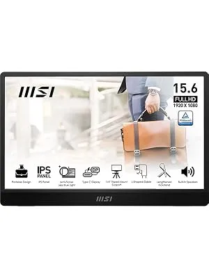 MSI Pro MP161 E2 16 Inch Portable And Ultra-Slim Monitor overview 2