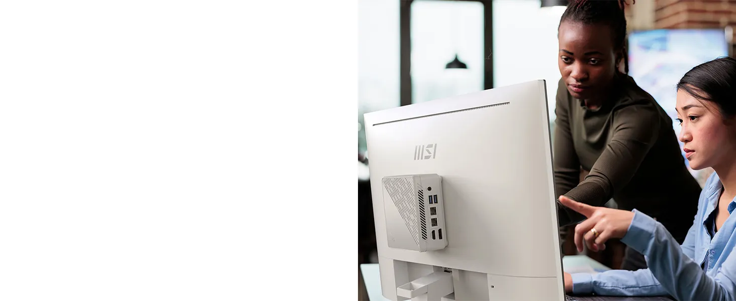 MSI Pro MP273QW E2 27 Inch White Business Monitor overview 8