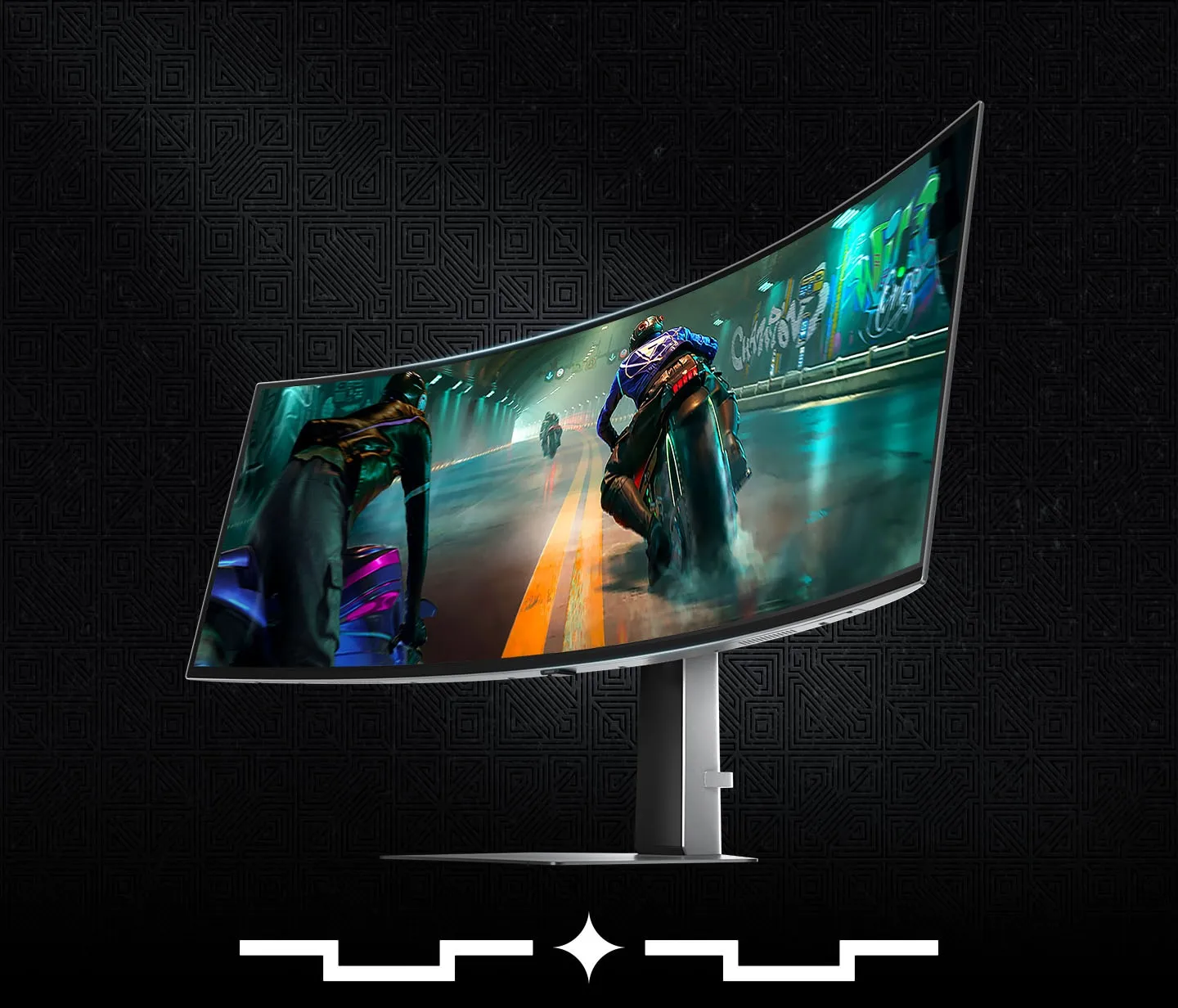 SAMSUNG LS49DG910SWXXL Odyssey G9 49 Inch OLED 144 Hz Gaming Monitor (Silver) overview 1