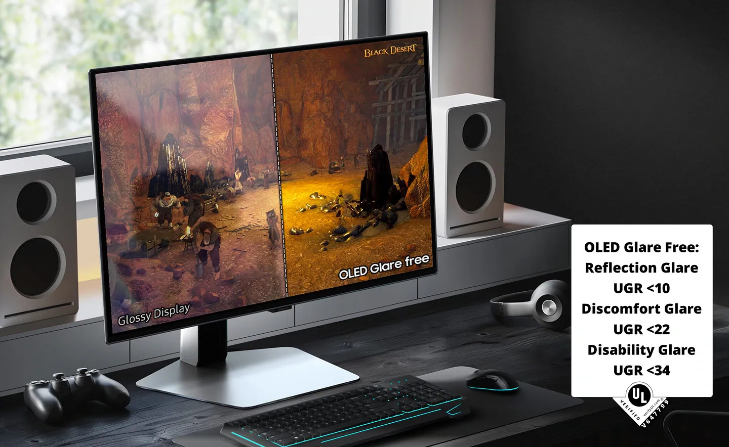 SAMSUNG Odyssey G6 LS27DG600SWXXL 27 Inch Gaming Monitor overview 4