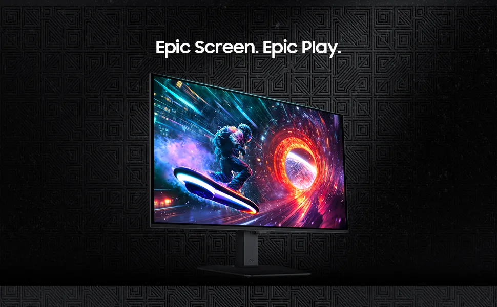 Samsung 27 inch Odyssey QD-OLED G5 QHD 180Hz Gaming Monitor (LS27FG502SWXXL) overview 1