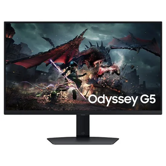 Samsung 27 inch Odyssey QD-OLED G5 QHD 180Hz Gaming Monitor (LS27FG502SWXXL)