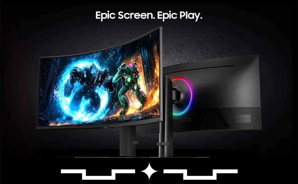 Samsung 37 Inch 4K UHD Odyssey G7 165 Hz Curved Gaming Monitor (LS37FG750EWXXL) overview 1