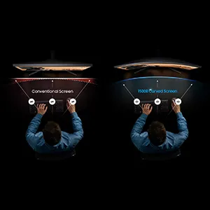 Samsung LC27RG50FQWXXL Curved Gaming Monitor overview 14