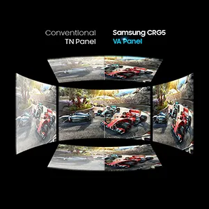 Samsung LC27RG50FQWXXL Curved Gaming Monitor overview 8