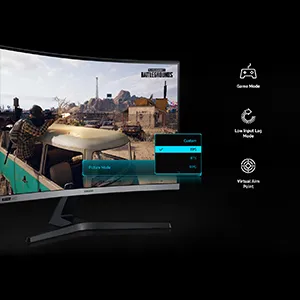 Samsung LC27RG50FQWXXL Curved Gaming Monitor overview 9