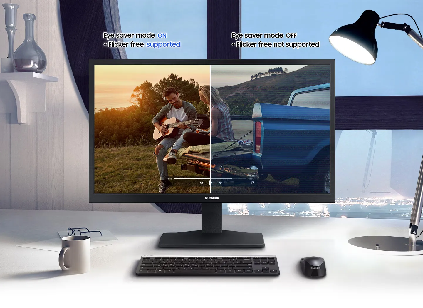 Samsung LS19A330NHWXXL 18.5" HD TN Monitor overview 3