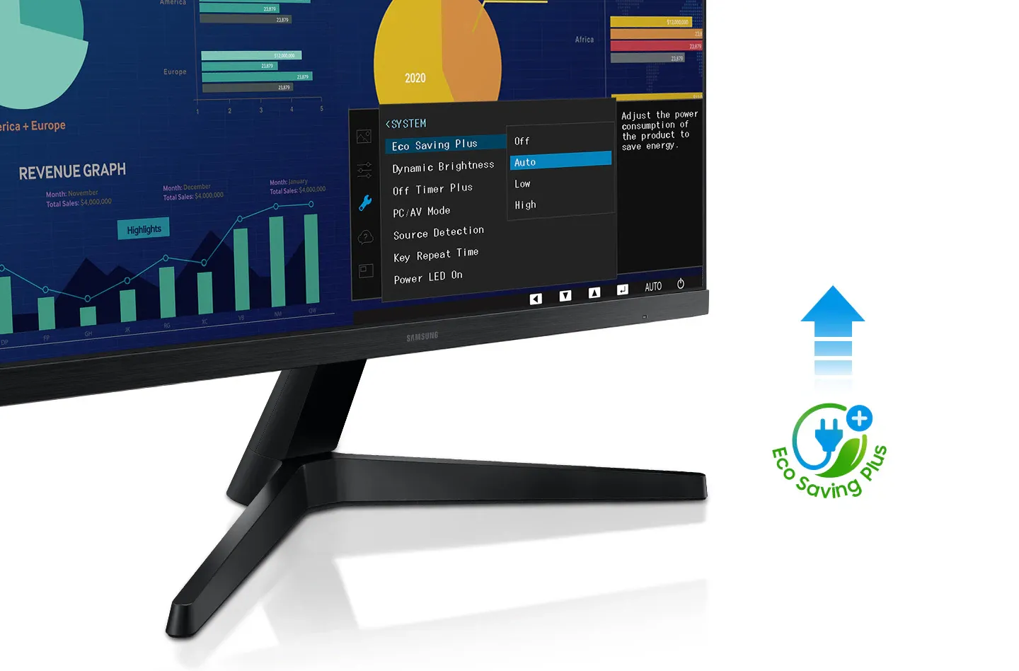 Samsung LS27C312EAWXXL 27" Monitor overview 7