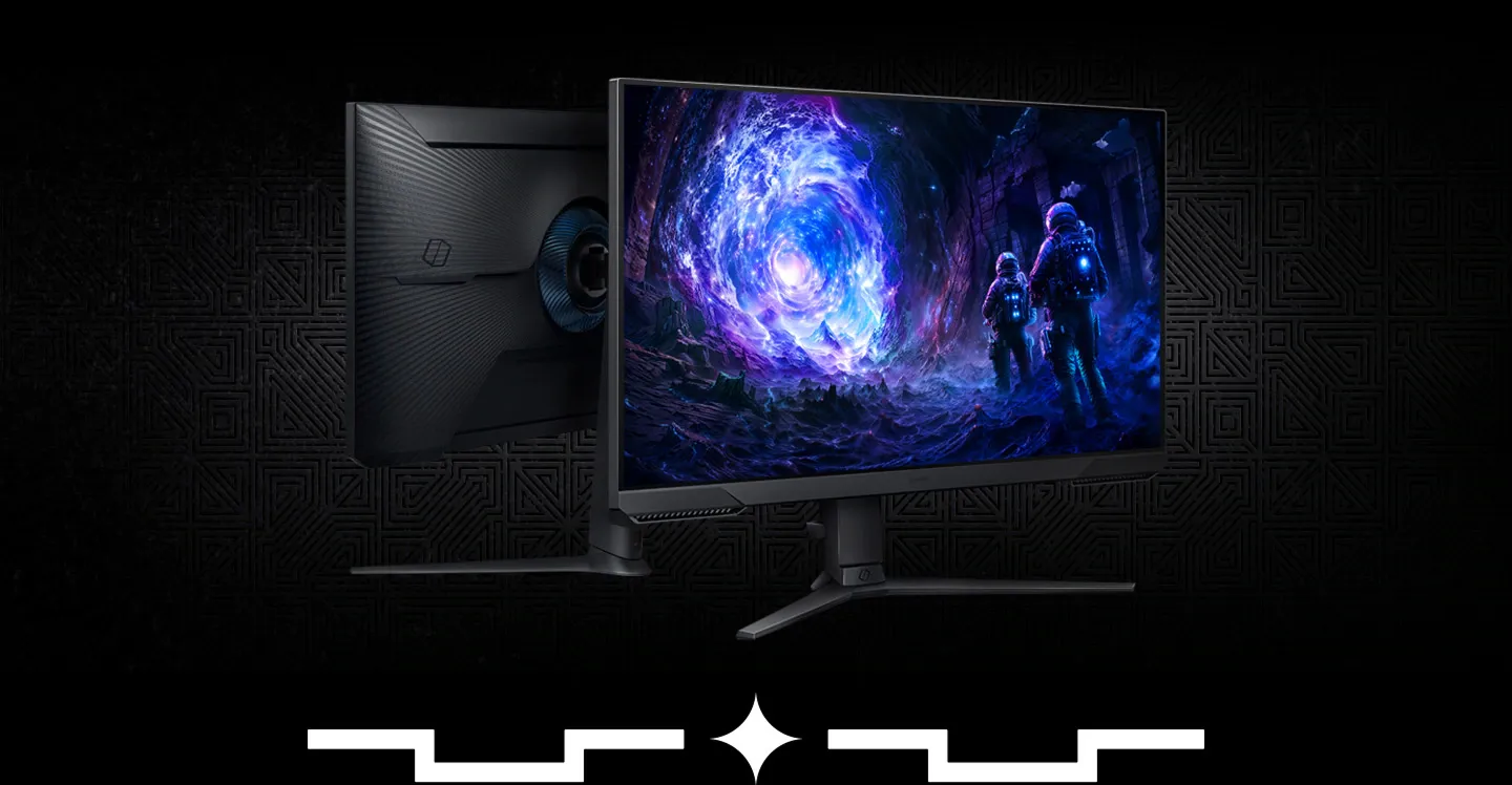 Samsung LS27FG510EWXXL 27" Odyssey G5 QHD 180Hz Gaming Monitor overview 1