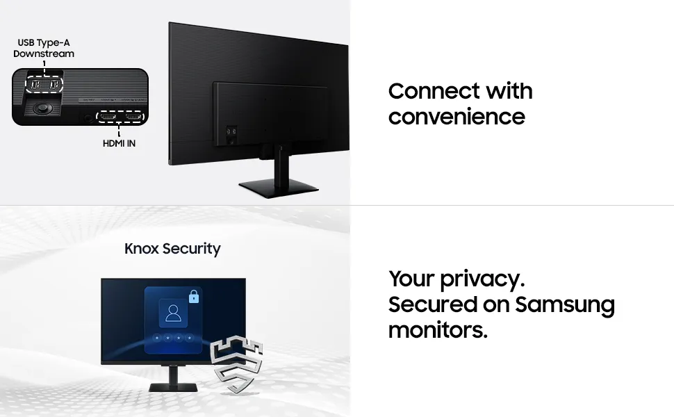 Samsung LS27FM500EWXXL 27" IPS FHD 1920 x 1080 M5 Smart Monitor with Smart TV Experience overview 5