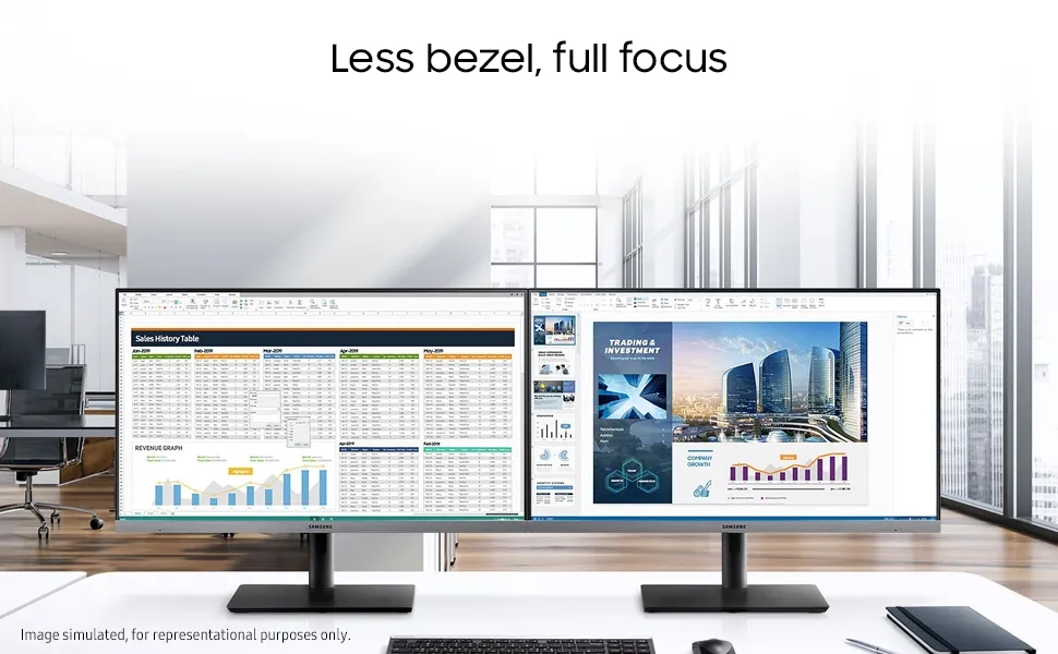 Samsung LS27R650FDWXXL 27" Business Monitor overview 1