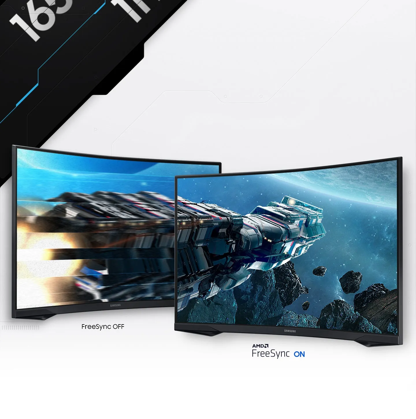 Samsung LS32CG550EWXXL 32 Inch Curved Gaming Monitor overview 5