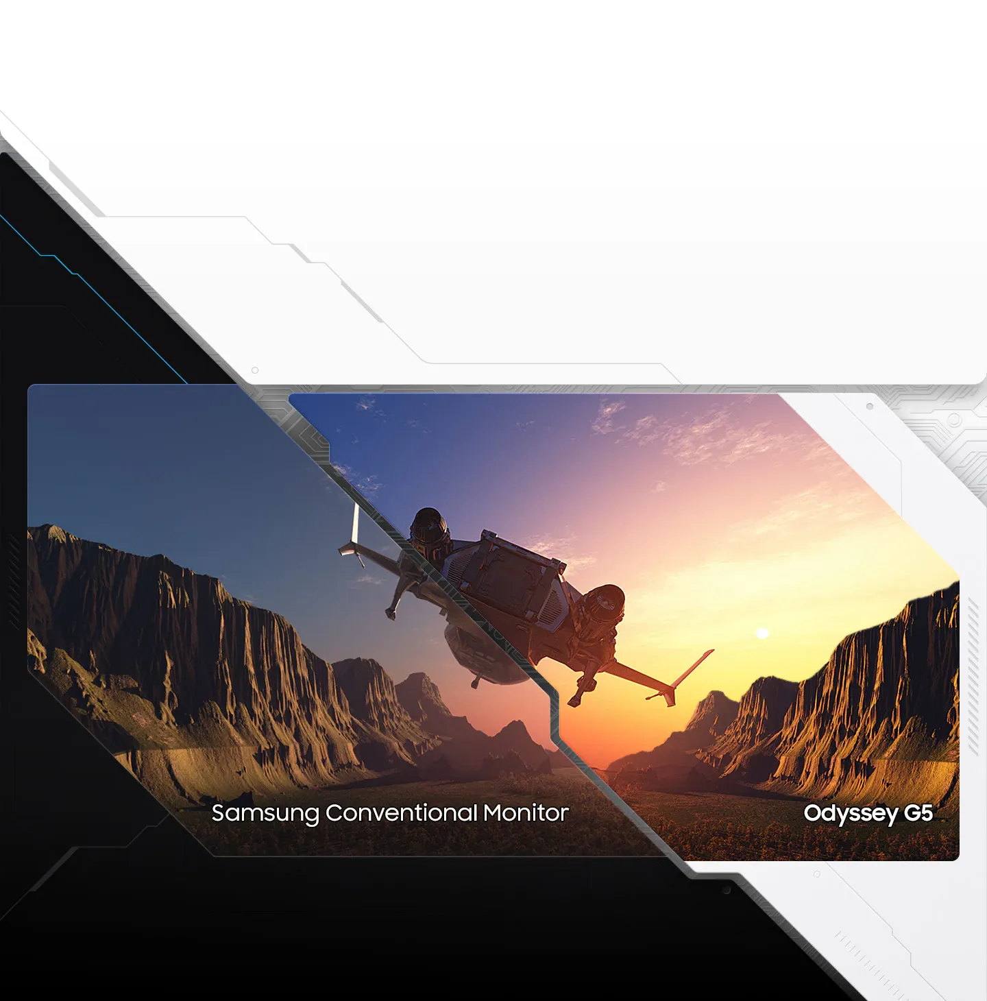 Samsung LS32CG550EWXXL 32 Inch Curved Gaming Monitor overview 6