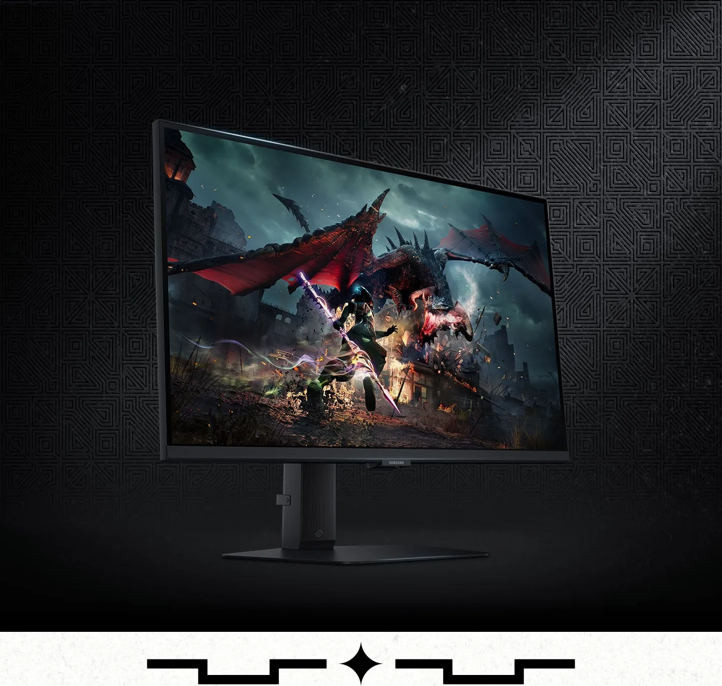 Samsung LS32DG500EWXXL 32 Inch Gaming Monitor overview 1