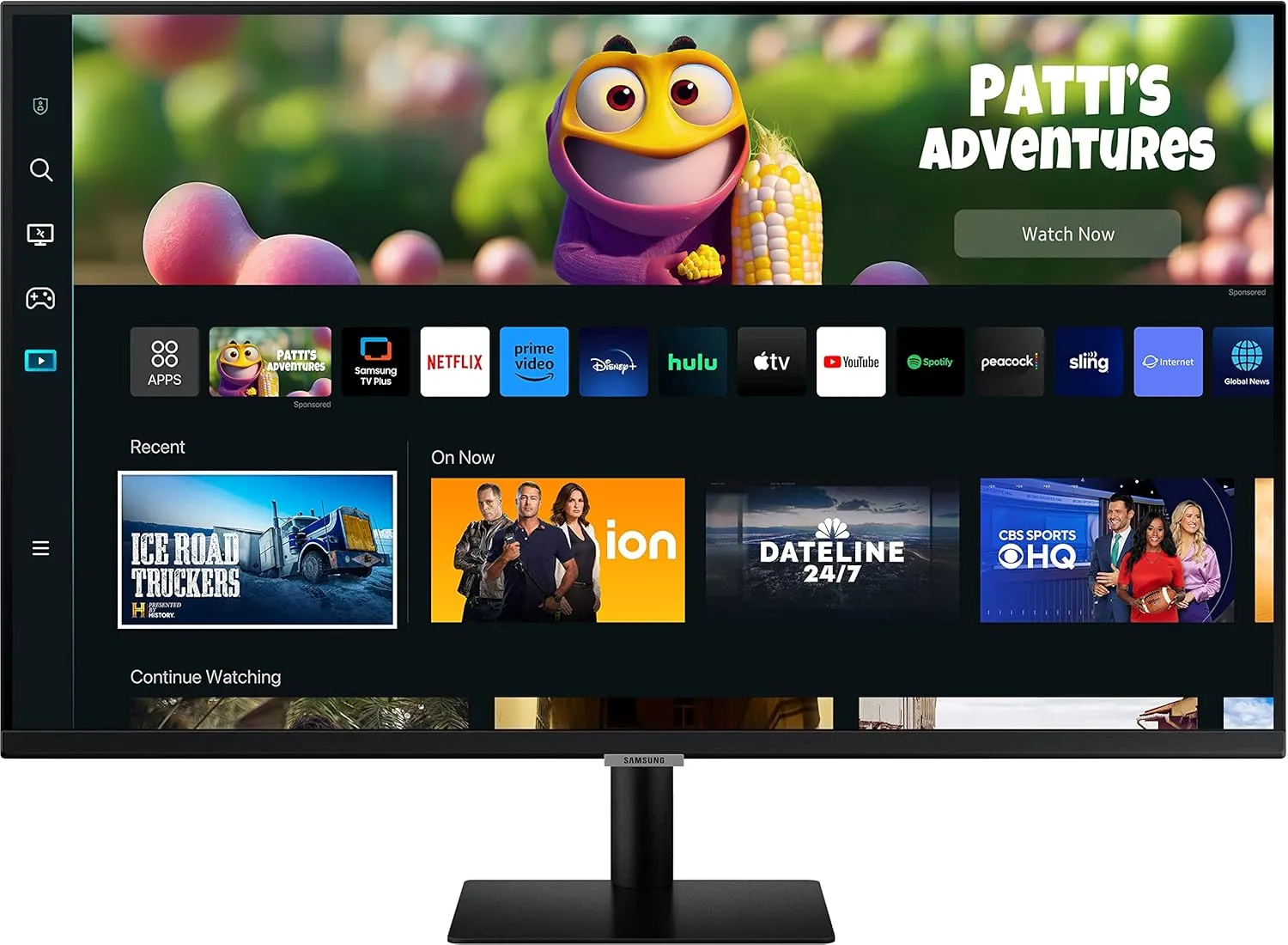 Samsung M5 LS27CM500EWXXL 68.58 cm (27 ") FHD Smart Monitor Black overview 2