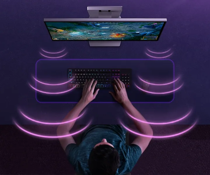 Samsung Odyssey 3D G90XF 27-inch(68.5 cm) 4K (3840 x 2160) IPS Flat Gaming Monitor (LS27FG900XWXXL, Mercury Silver) overview 4