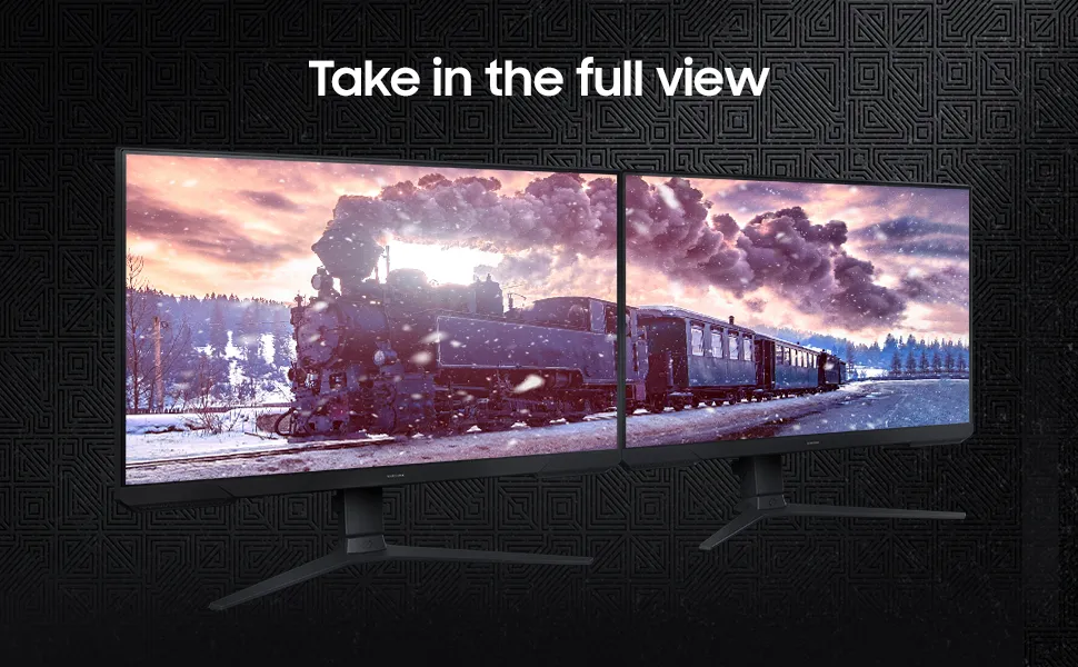 Samsung Odyssey G3 LS32DG300EWXXL 32 Inch Gaming Monitor (Black) overview 2