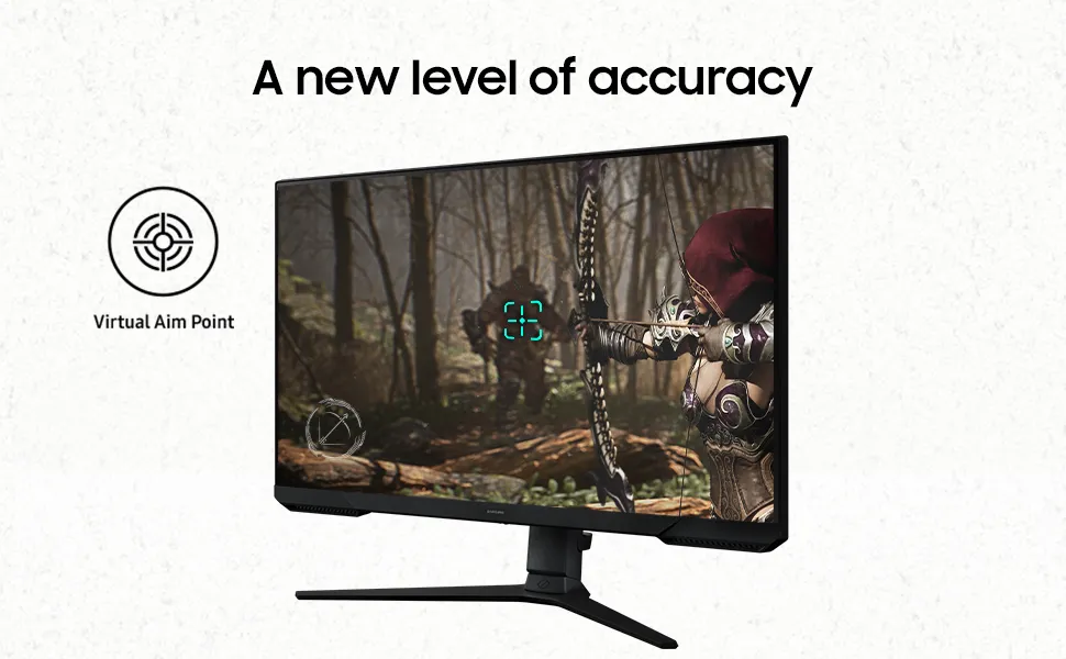 Samsung Odyssey G3 LS32DG300EWXXL 32 Inch Gaming Monitor (Black) overview 4