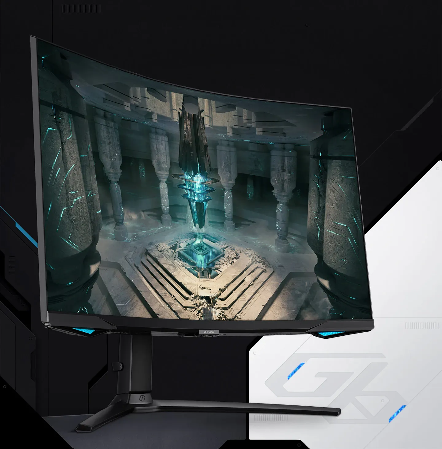 Samsung Odyssey G6 LS27BG650EWXXL 27 Inch Gaming Monitor overview 5