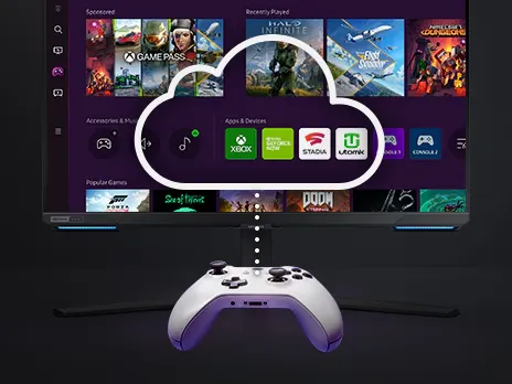 Samsung Odyssey G7 28" 4K UHD 144Hz IPS Gaming Monitor LS28BG700EWXXL overview 3