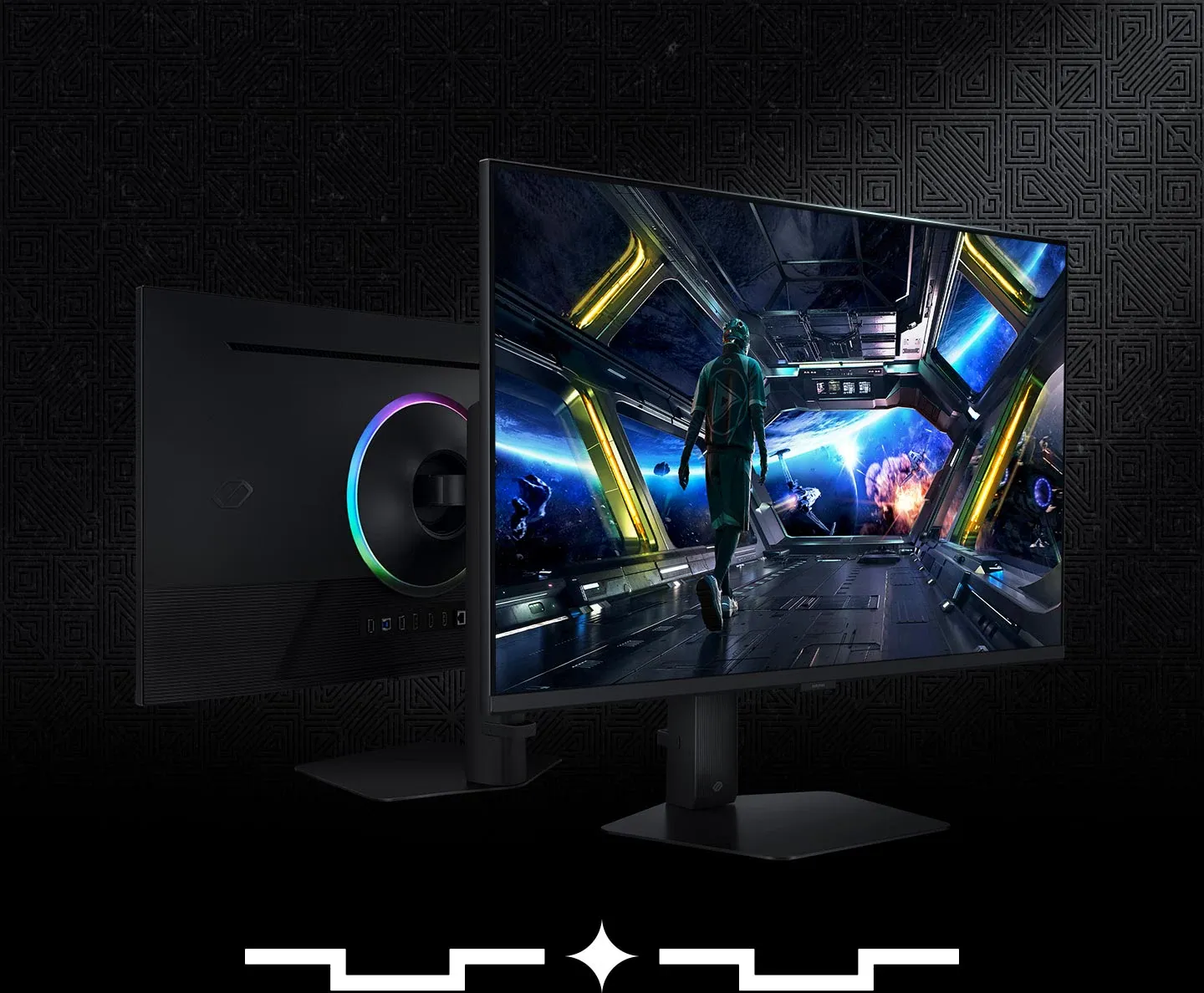 Samsung Odyssey G7 LS27DG700EWXXL IPS 4K UHD Gaming Monitor overview 1