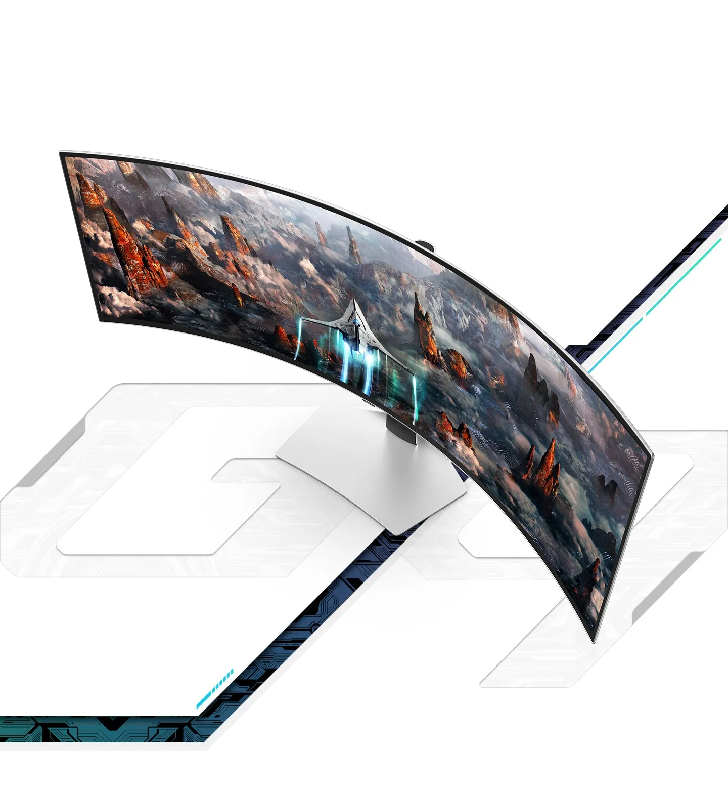 Samsung Odyssey G9 OLED 49 Inch Curved Gaming Monitor (LS49CG930SWXXL) overview 1