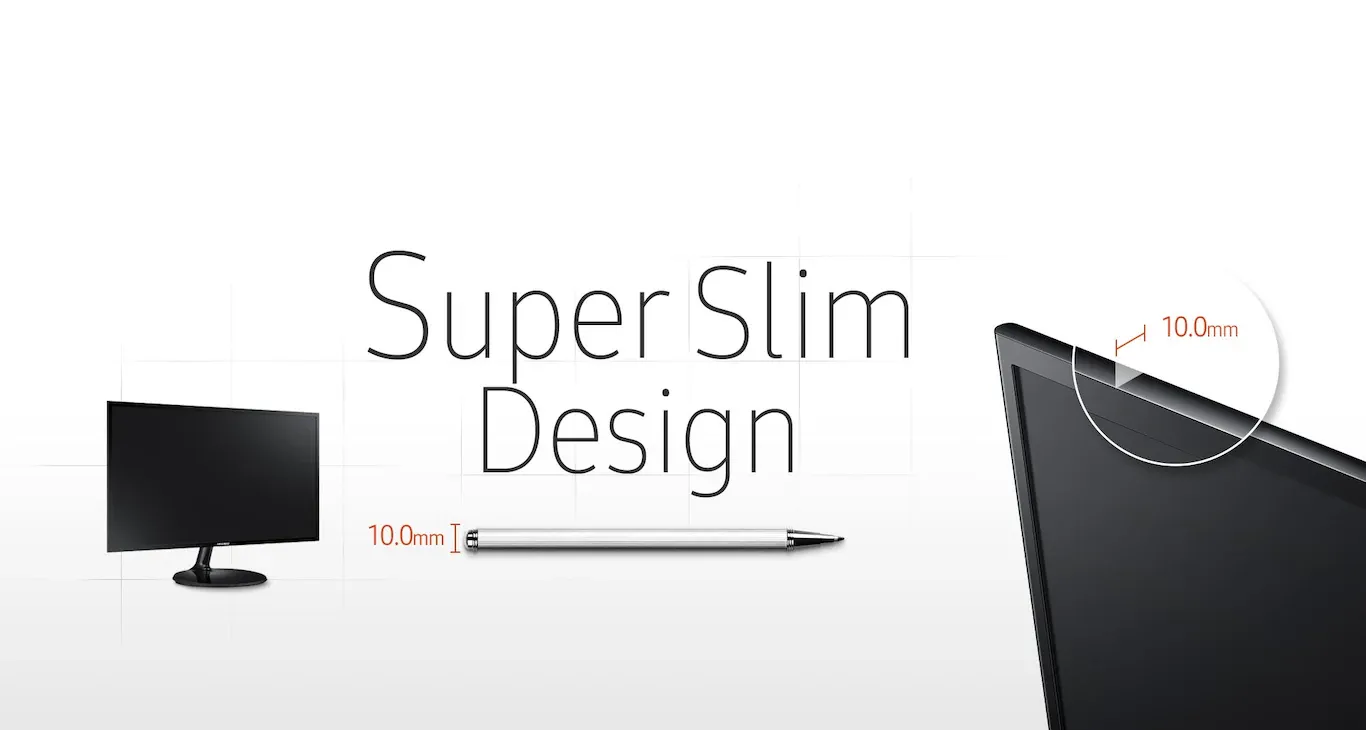 Samsung SF350 23.5 60Hz Screen LED Monitor overview 2
