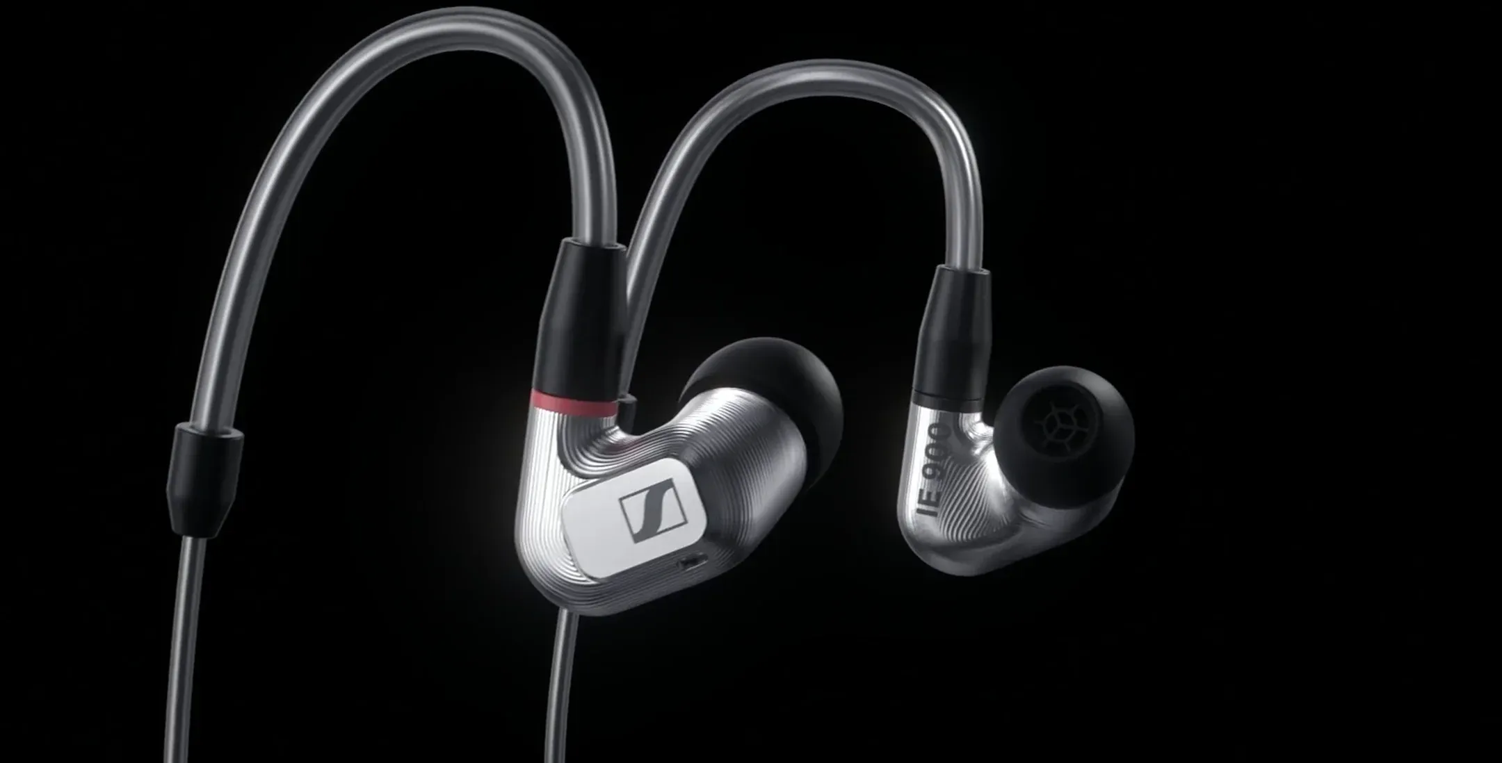 Sennheiser IE900 Hi-Res Audiophile In-Ear Monitors, German Made, Trueresponse Transducers with X3R Technology, Silver overview 1