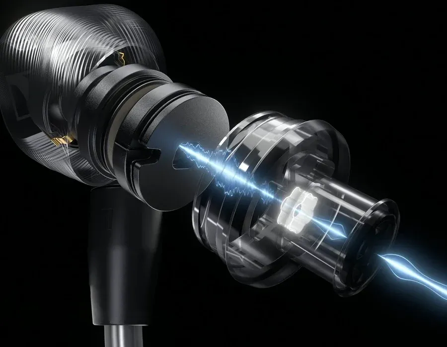 Sennheiser IE900 Hi-Res Audiophile In-Ear Monitors, German Made, Trueresponse Transducers with X3R Technology, Silver overview 2