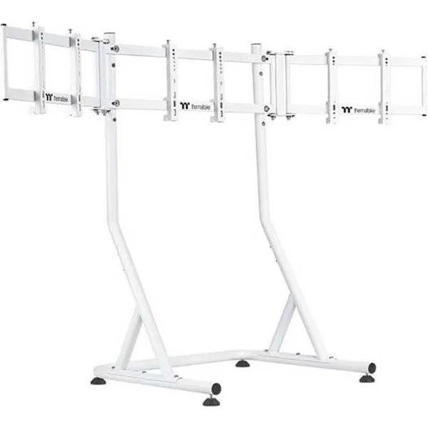 Thermaltake Triple Racing Monitor Stand (White)