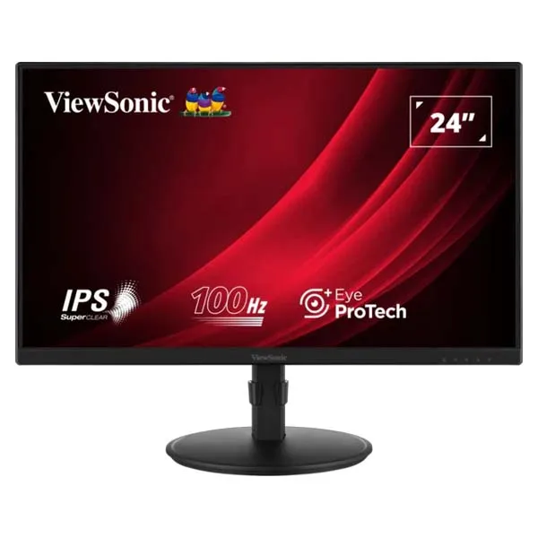 ViewSonic VG2408 24" 100Hz 1080p Full HD IPS Panel 5ms Monitor