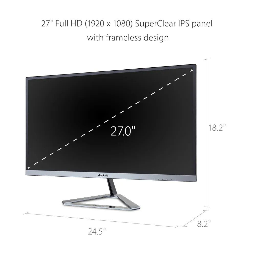 ViewSonic VX2776-SMHD Monitor overview 3