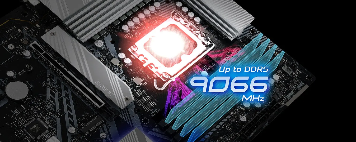 ASROCK Z890 Pro RS WIFI DDR5 LGA 1851 Intel Z890 SATA 6Gb/s ATX Motherboard overview 4