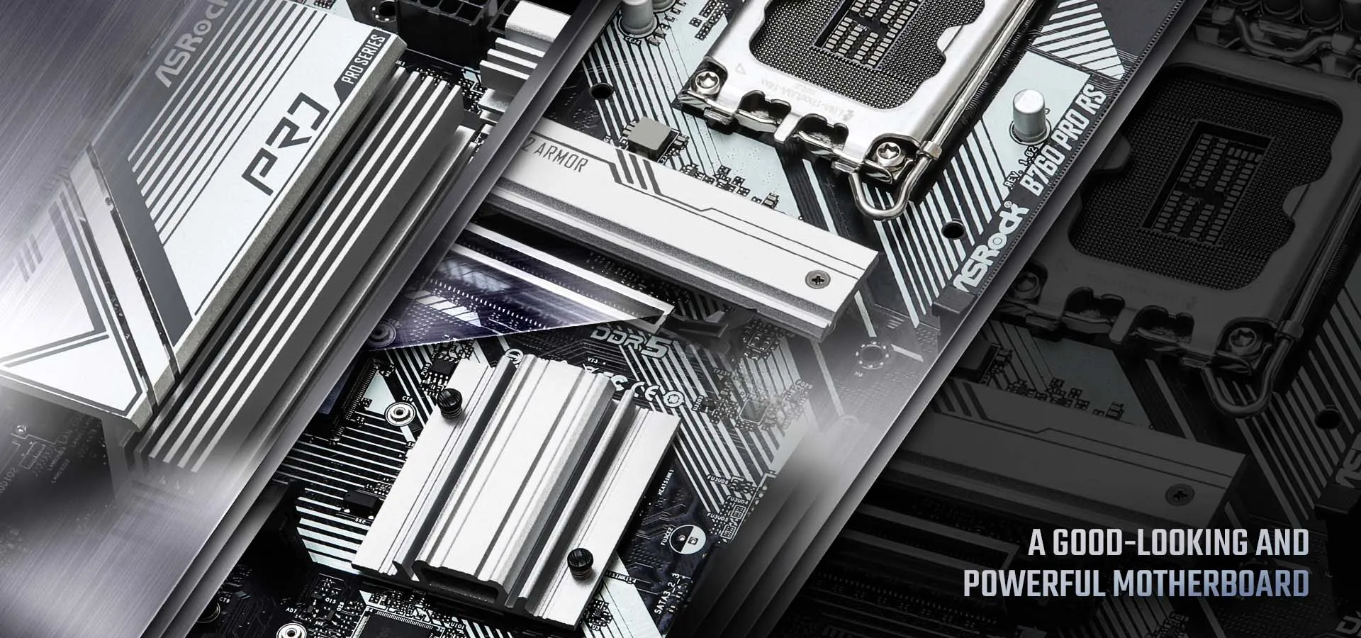ASRock B760 Pro RS DDR5 ATX LGA1700 Motherboard overview 3