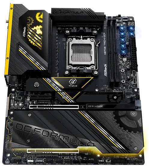 ASRock X870E Taichi OCF DDR5 E-ATX WiFi7 Motherboard overview 1