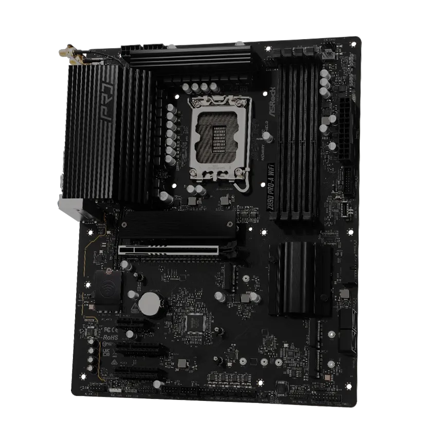 ASRock Z890 Pro-A WiFi 6E Intel Core Ultra DDR5 LGA1851 ATX Motherboard overview 5