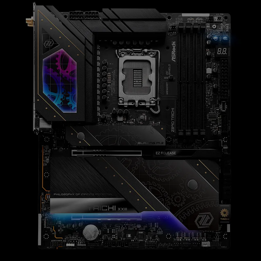 ASRock Z890 Taichi LGA 1851 Intel Z890 SATA 6Gb/s ATX Motherboard overview 8