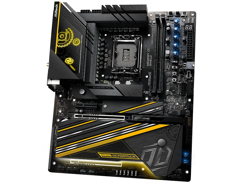 ASRock Z890 Taichi OCF Intel Core Ultra LGA1851 DDR5 ATX Motherboard overview 1