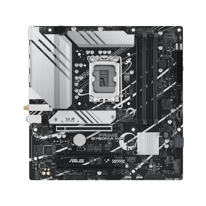 ASUS PRIME B760M-A WIFI-CSM M-ATX Motherboard overview 1