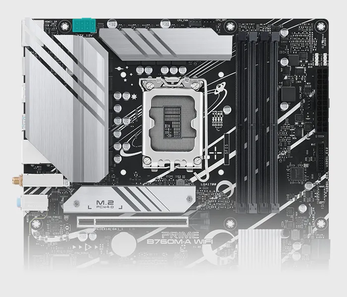 ASUS PRIME B760M-A WIFI-CSM M-ATX Motherboard overview 5