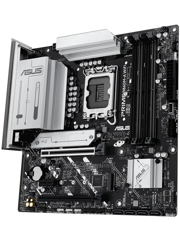 ASUS PRIME B860M-A WIFI-CSM Micro-ATX LGA 1851 Motherboard overview 1