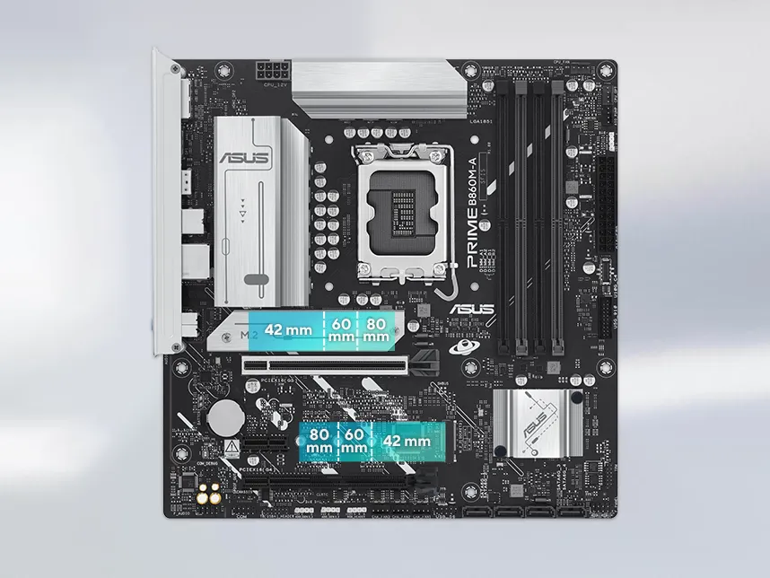 ASUS PRIME B860M-A-CSM Micro-ATX LGA 1851 Motherboard overview 10