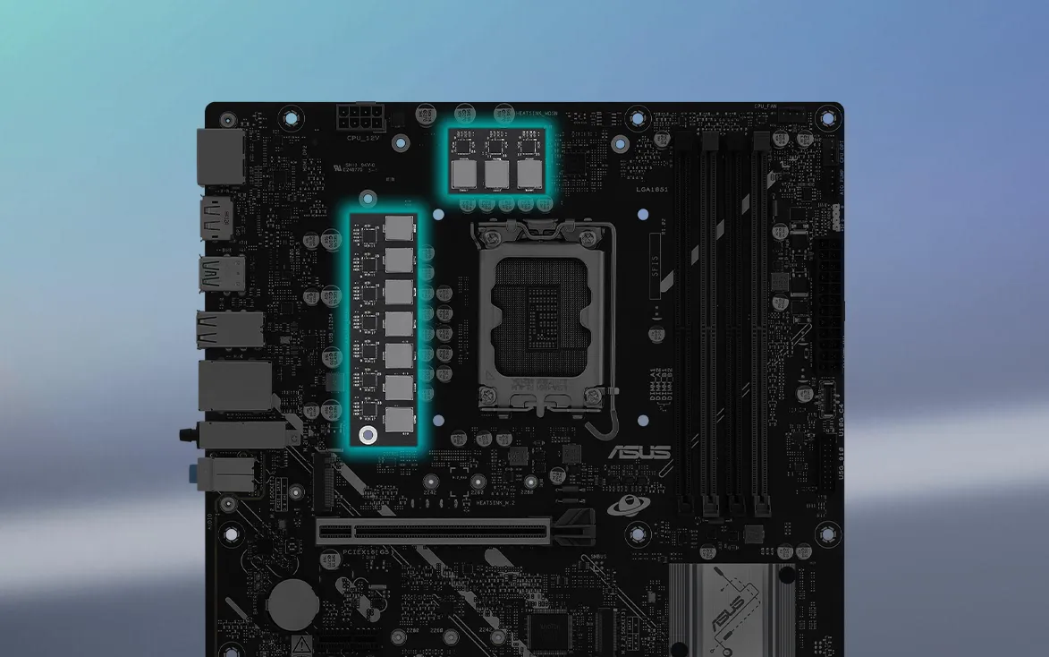 ASUS PRIME B860M-A-CSM Micro-ATX LGA 1851 Motherboard overview 7