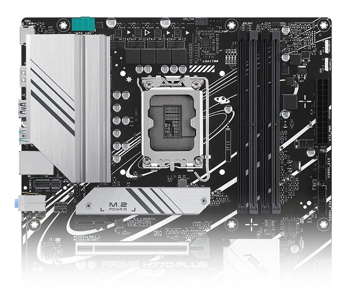 ASUS PRIME H770-PLUS Intel LGA 1700 DDR5 Motherboard Supports Intel 12th, 13th & 14th Gen Processors overview 4