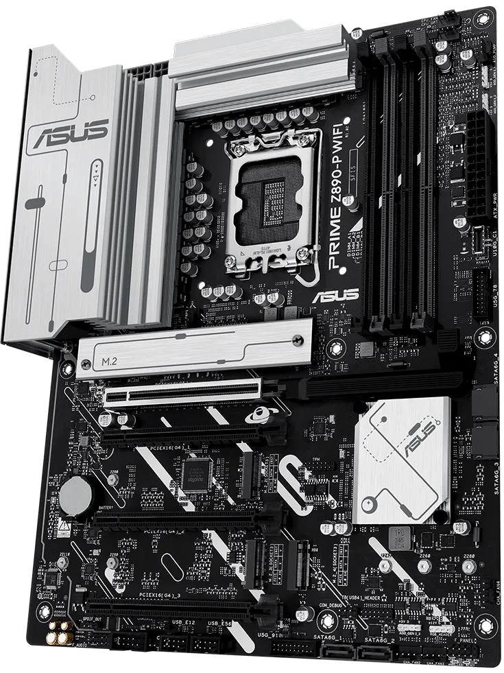 ASUS PRIME Z890-P WIFI LGA 1851 ATX Motherboard overview 1