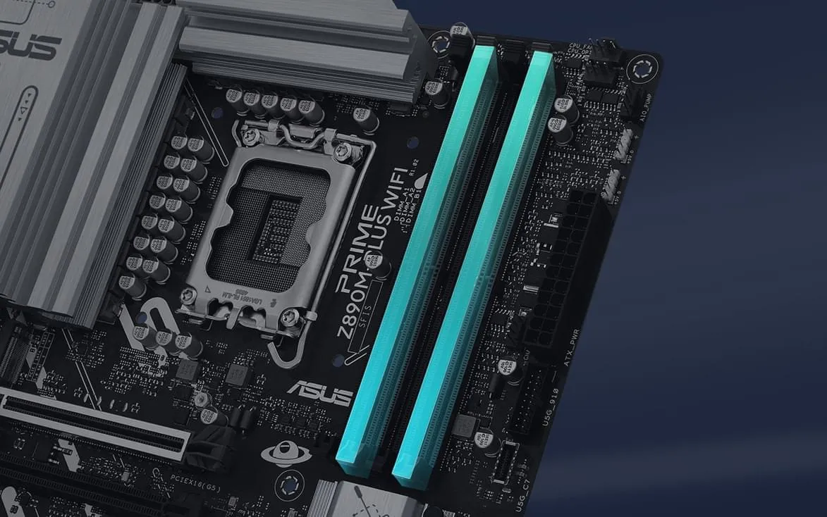 ASUS PRIME Z890M-PLUS WIFI LGA 1851 M-ATX Motherboard overview 5