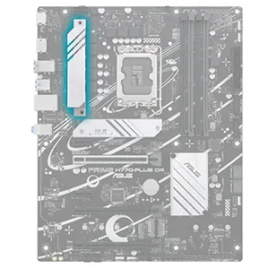 ASUS Prime H770-PLUS D4 Intel H770 (13th, 14th and 12th Gen) LGA 1700 ATX Motherboard with PCIe 5.0, 3xPCIe 4.0 M.2 Slots,DDR4,2.5Gb LAN,DisplayPort, HDMI,USB 3.2 Gen 2 Type-C,Thunderbolt™ (USB4®) Support overview 4